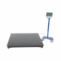 Vestil Low Profile Floor Scale 48x48, 4000 lb Capacity VLPFS-4A